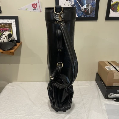Bolsa de golf Wilson Staff de cuero vintage - 15 ranuras individuales para palos Foto 1 de 4