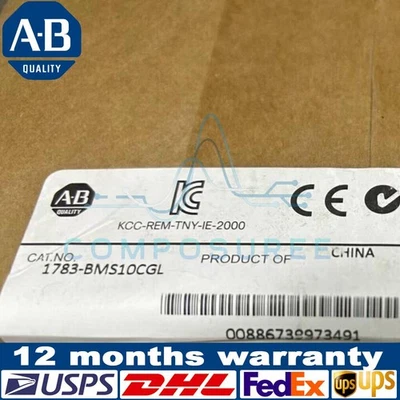 1783BMS10CGL Allen-Bradley 1783-BMS10CGL Stratix5700 Ethernet Switch US Free Tax - Image 1 of 4