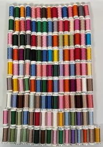 Sulky Thread 40 Wt Rayon Germany Mixed Partially Used Lot of 136 Spools READ - Picture 1 of 8
