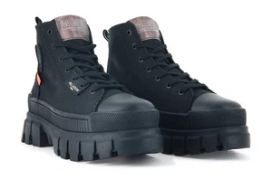 Botas Palladium Revolt Hi TX para mujer talla 9 medianas 97242-010-M negras/negras resistentes - Imagen 1 de 9