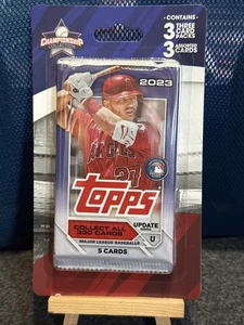 (1) Factory Sealed 2023 Blister Pack Topps Baseball Update Series 5 Per Pack⚾️ - Picture 1 of 2