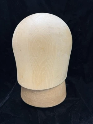 Antiguo juego de bloques molde sombrero madera Midwest HB. Formulario de sombrerería & D. Miller #796 22 Foto 1 de 4