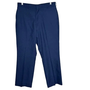 US Air Force Pants 34x28 Blue P/W Serge 1620 DSCP Military Dress Uniform - Picture 1 of 10