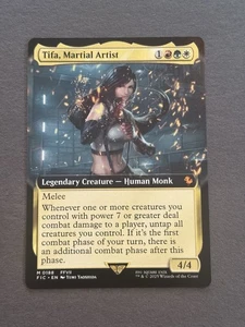 Tifa, Martial Artist 188 EXTENDED ART-MTG Final Fantasy-NM-Regular Finish - Picture 1 of 2