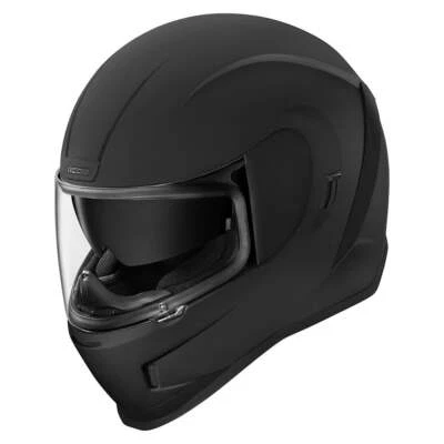 Icon Airform Full Face Helmet Matte Black Size XL - Image 1 of 3