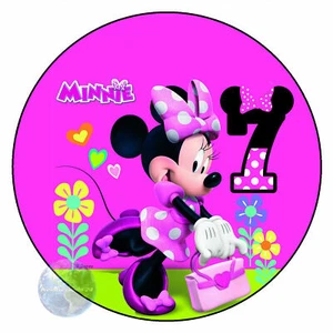 Tortenaufleger Geburtstag Party Tortenbild Fondant - Oblate Minnie Maus P31 - Bild 1 von 1