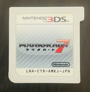 Mario Kart 7 Nintendo 3DS 2011 Japanese Version LNA-CTR-AMKJ-JPN Car Racing - Picture 1 of 20