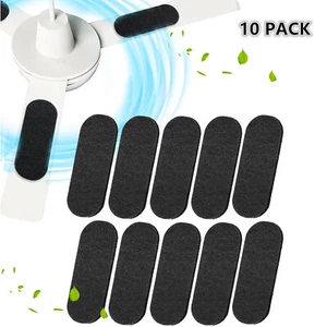 10er Pack Deckenlüfterfilter Aktivkohle Luftfilter Lüfterblatt Filterpads - Bild 1 von 9