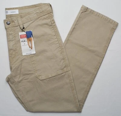 Signature by Levi #11300 NUEVO Pantalones Cónicos Atléticos Utilitarios Para Hombre S67 (32" Entrepierna) Foto 1 de 3