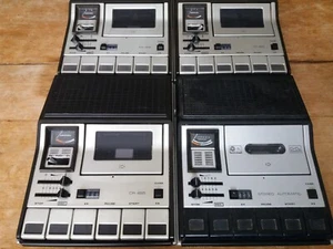 Grundig CR-455 CR-435 Vintage Cassette Player - Lot of 4 - Imagen 1 de 2