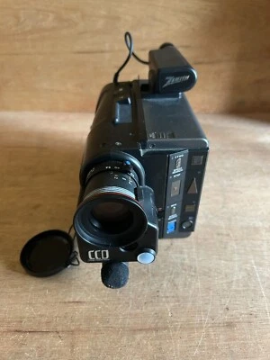 Zenith VM6200 VHS Camcorder Movie Camera Not Working Parts Repair Incomplete - Image 1 of 4