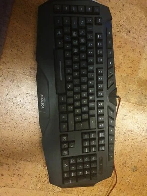 SPEED LINK ACCUSOR Gaming Tastatur - Schwarz (SL-670005-BK) - Bild 1 von 2