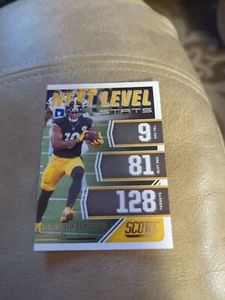 JuJu Smith-Schuster #NL14 2021 Panini Score Next Level Stats Pittsburgh Steelers - Picture 1 of 2