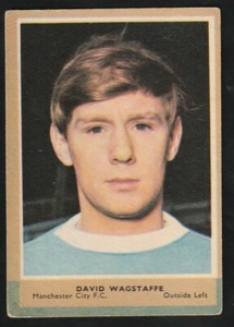 A&BC Bubble gum FOOTBALL QUIZ 1964 Manchester City David Wagstaffe # 13