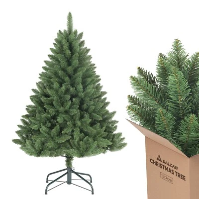 120cm Weihnachtsbaum Künstlicher Tannenbaum Kunstbaum PVC Christbaum 290 Spitzen - Bild 1 von 4