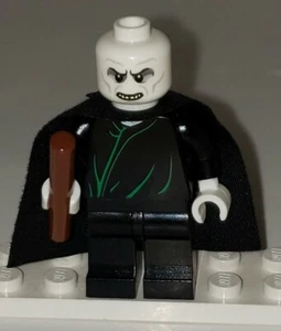 LEGO Harry Potter Rare HTF Forbidden Forest Voldemort Minifigure Minifig + Wand^ - Picture 1 of 8