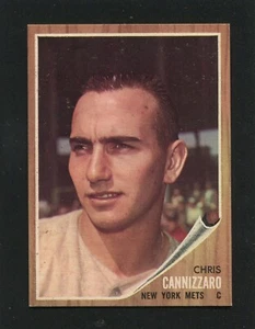 #26 CHRIS CANNIZZARO, Mets - 1962 Topps: NM-MT, great gloss 220565 - Bild 1 von 3