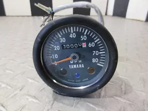 74-76 1975 Yamaha DT100 speedometer speedo gauge dt 100 75 1974 1975 1976 - Foto 1 di 10