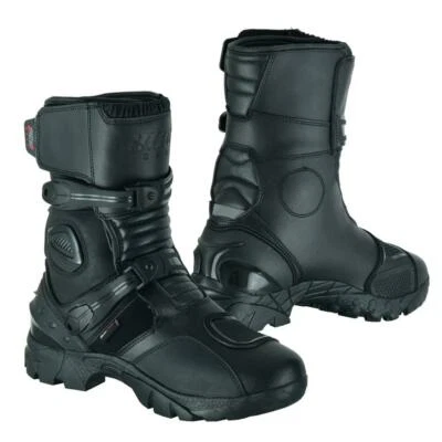 MCW Gear Echtleder Adventure wasserdicht Motorrad Motorrad Chunker Stiefel