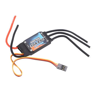 Bidirectional 30A Brushless ESC 30A RC ESC Direct Reverse For RC Boat ZO - Image 1 of 4