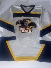 Vintage 2006 Y2K WPHL CHL Austin Ice Bats Hockey Jersey Minor League - Size XL