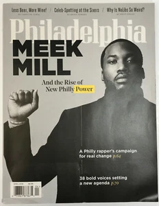 Philadelphia Magazine April 2019 Meek Mill Article Hip Hop Rap Activism Philly - Picture 1 of 5