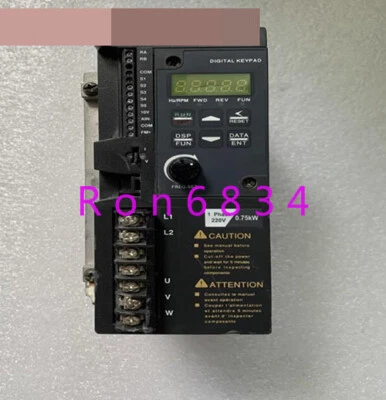 1pc used Dongyuan Taian inverter S310-201-H1DC 220V 0.75KW - Image 1 of 2