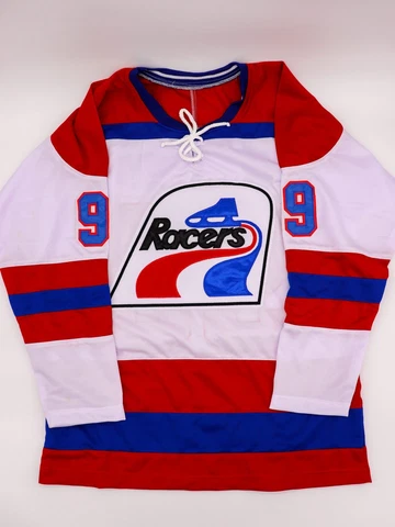 1978 #99 Wayne Gretzky Indianapolis Racers Home White WHA Jersey, Size XXL, New Cover