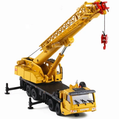 1:55 Crane Truck Construction Equipment Model Diecast Toy Vehicle for Kids Boys - Image 1 of 4