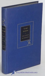 The Sense of Beauty by George SANTAYANA VG+ Modern Library hardcover 89110 - Picture 1 of 1