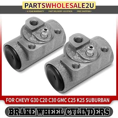Cilindro de roda de freio a tambor lateral traseiro para Chevy G30 C20 C30 GMC C25 C35 K25 P20 - Imagem 1 de 4