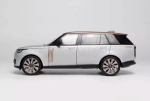 LCD 1:18 Scale Silver 2022 Range Rover SV SUV Sport Diecast Metal Car Toys Gift - Picture 1 of 18
