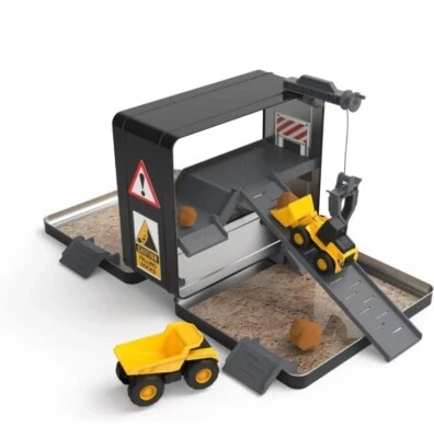 Caterpillar Little Machines 16 Pcs  Store-N-Go Playset NEW and UNOPENED 😁  - Image 1 of 4