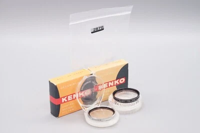 2x Kenko 43mm Filters 1A Skylight & KC1/25 Warming with Boxes (2870) - Image 1 of 4