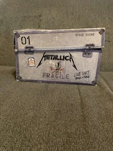 Metallica San Diego 01 Live Shit Binge & Purge Box Tapes VHS Set Missing CD #3 - Picture 1 of 9