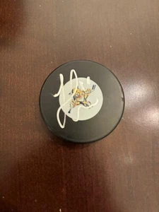 Jonathan Huberdeau Signed Florida Panthers Puck Beckett BAS COA - Picture 1 of 2
