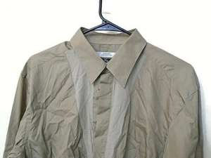Versace Collection City men's dress shirt size 42 Beige - Picture 1 of 4