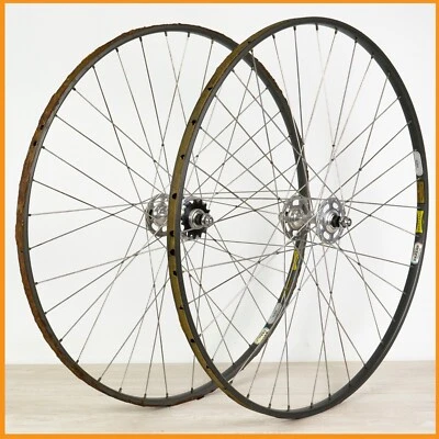 CAMPAGNOLO RECORD HIGH FLANSCH TRACK WHEELS 700c 28" TUBULAR BIKE VINTAGE 60S... - Bild 1 von 4