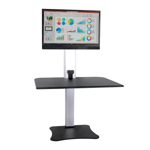 Victor Technology DC400 Electric Single Monitor Standing Desk, 23L x 28W - Picture 1 of 1