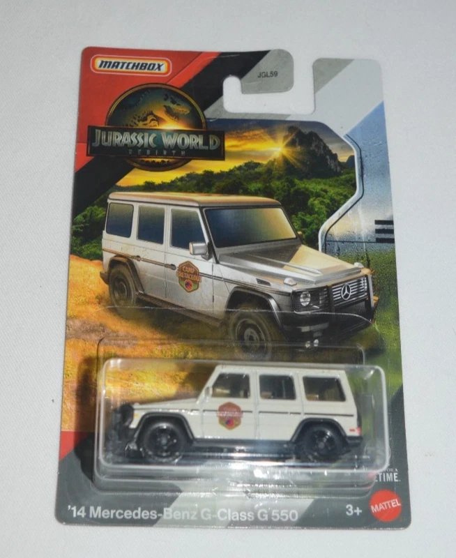 Matchbox 2025 MBX Jurassic World Rebirth Light Tan "14 Mercedes-Benz G 550