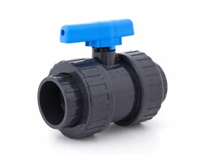 Pool Teich Kugelhahn 2-Wege Klebemuffe Absperrventil Absperrhahn 63mm - Bild 1 von 3