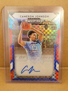 2019-20 Panini Prizm Draft Picks CAMERON JOHNSON RC Rookie Autograph #1/10 SUNS
