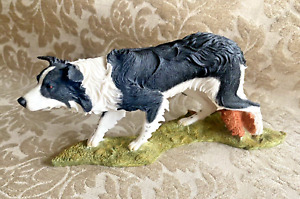 Sherratt & Simpson Figurine Border Collie Stalking - Large
