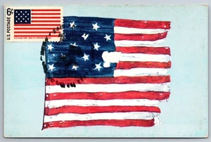 #1346 Historic American Flags Fort McHenry Maxi Card - Picture 1 of 2