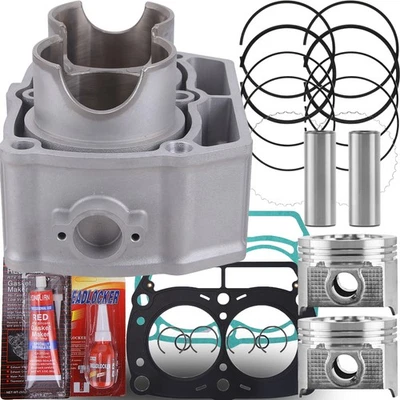 Top End Rebuild Kit Cylinder Gasket Piston For Polaris Ranger 700 4x4 2007-2009 Foto 1 de 4