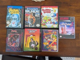 NES Game Protector Box Lot