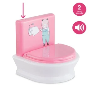 Muñecas Corolle #140480 Inodoro interactivo para muñeca bebé de 12"/14" - ¡Nuevo! - Imagen 1 de 1