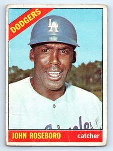 1966 Topps #189 John Roseboro Los Angeles Dodgers - Picture 1 of 2