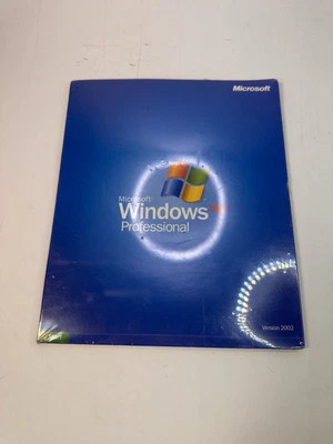 SEALED Microsoft Windows XP Professional 2002 With Product Key and CD German K1 - Image 1 of 2