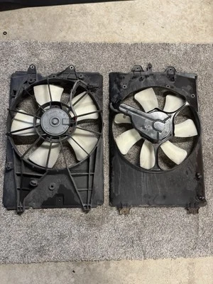 2009-2015 Honda Pilot Cooling Radiator AC Fan Set OEM - Image 1 of 4